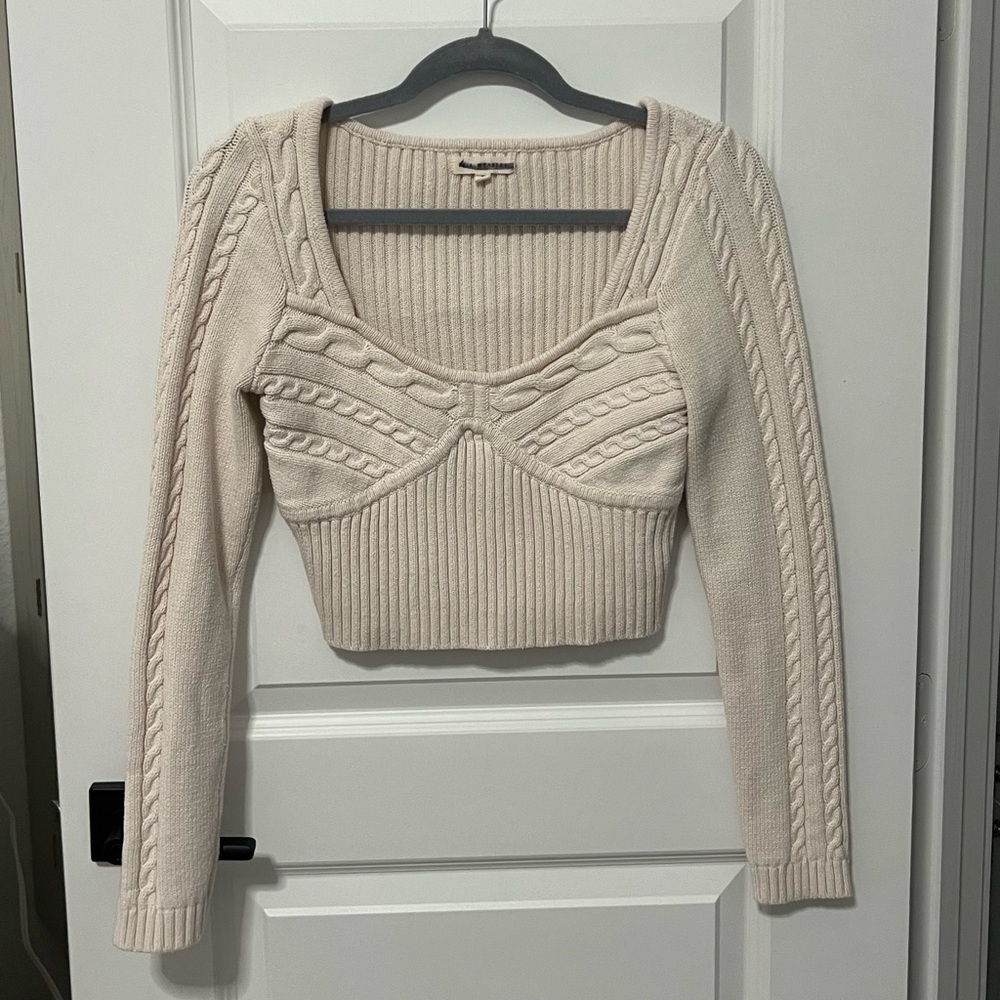 Cropped sweater